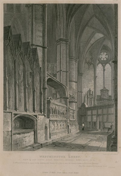 View of the South Aisle Showing Sebert